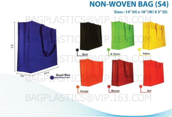 New style shiny pp non woven bags, Custom PP Laminated Non Woven Bag Polypropylene Non-woven Fabric Carry Bag, BAGPLASTI