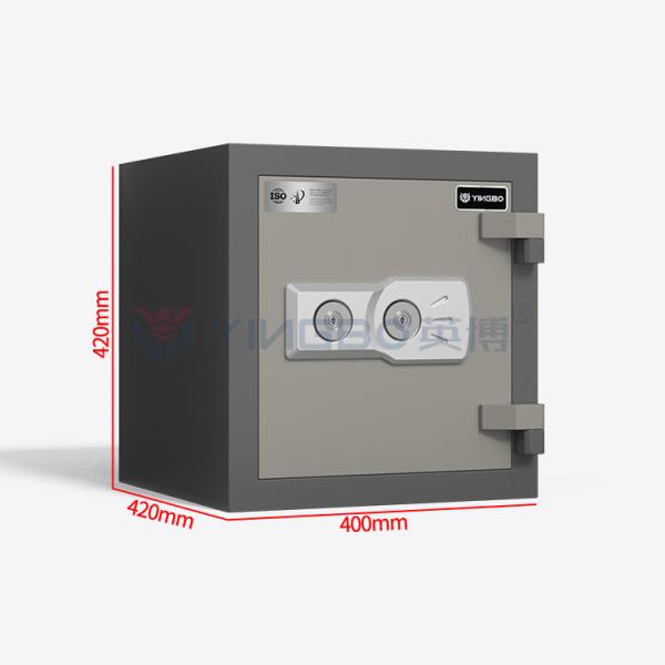 H420mm Safety Box for Documents Money Jewelry Fireproof Safe Box Solid Steel