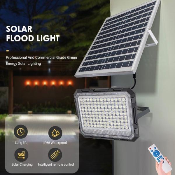 150w Five-in-one LED Beads Solar Powered Panel Outdoor Security Led Garden Flood Lights