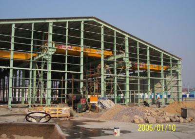 Armazém personalizado pré-fabricado da construção de aço do quadro do portale