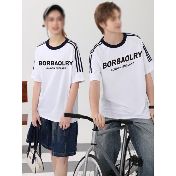 Custom Printed Logo T-shirt Casual Style with Digital Printing in Low MOQ Urgent Order for Men/women/kids
