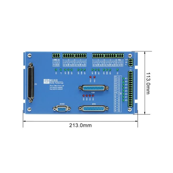 Ruida Laser Marking Controller RDM4024V PCI with 4 motion axes and 2 galvo axes supporting CO2 fiber and UV laser applications