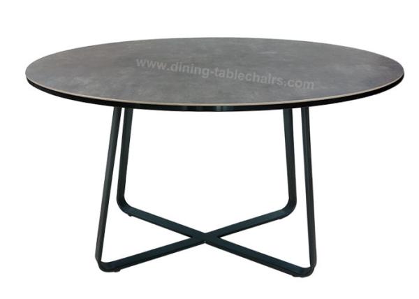 Pés de aço à moda superiores cinzentos moderados ovais da mesa de centro de vidro da sala de visitas