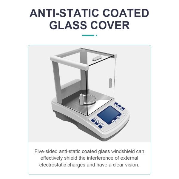 High Precision Lab Balance 0.0001g Analytical Balance for Laboratory Testing Equipment