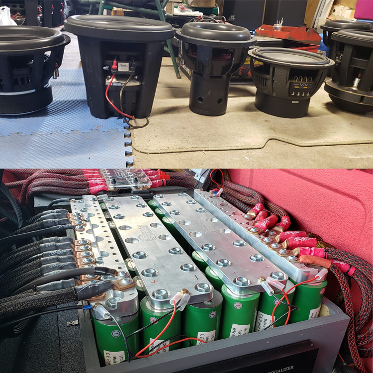 Никогда не использовался Оригинальный Литий Титанат 40ah 60165 Клетки 2.3V 2.4V Автомобильный аудио бас
