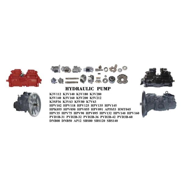 Bomba hidráulica e bomba de pistão axial K3V63DT acessível para escavadeira