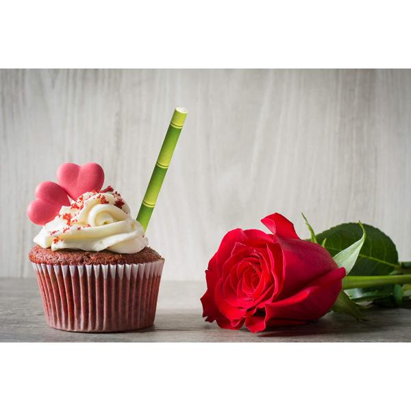 Eco Friendly Birthday Wedding Party Baby Paper Drinking Straws
