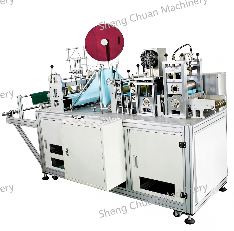 Nonwoven Bouffant Cap Making Machine PLC Control 18