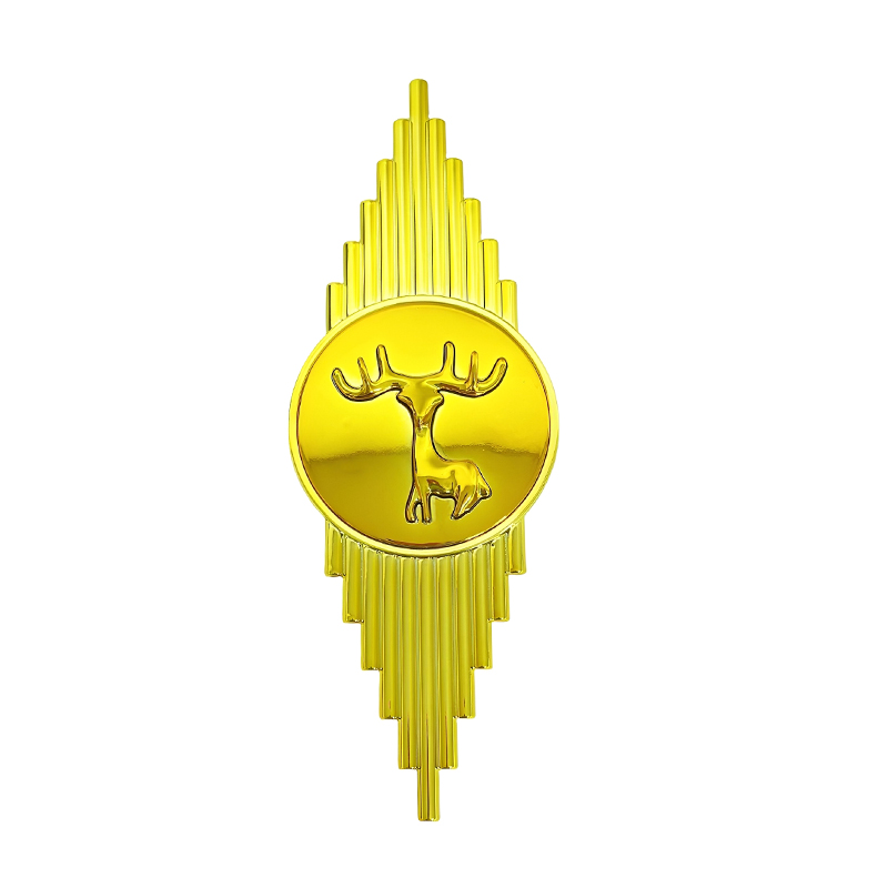 Factory Direct Sales New Glossy Three-style Golden Deer/moose Sofa Decorative Buttons Furniture Sofa Armrest Ornaments