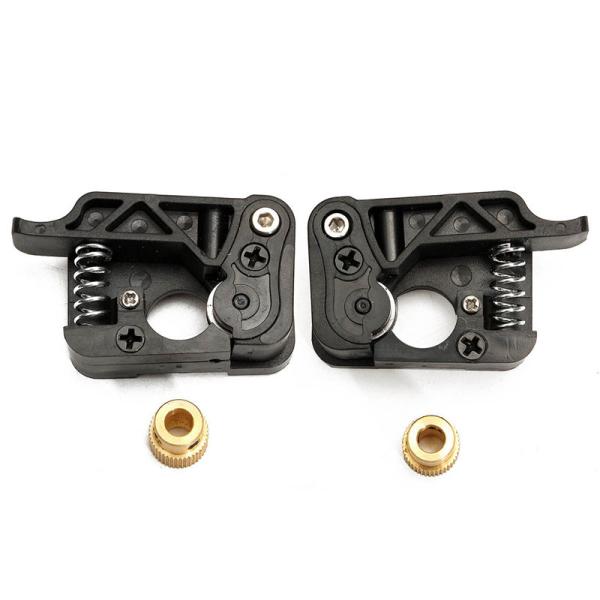 Plastic Stainless Steel MK10 3D Print Head Extruder Black 1.75mm