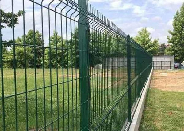 Panneau de clôture en fil de fer ¥ Galvanisé ou pulvérisé pour une durée de vie plus longue