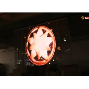 Экран стены СИД AC265V прозрачный HD видео- для рекламы автомобиля