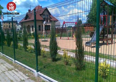 Garden 3d Mesh Fence Curvel Perimeter Metal Curved Welded