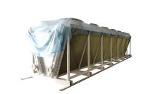 V Shape  Dry Cooler Immersion  Cryptocurrency Miner Cooling System