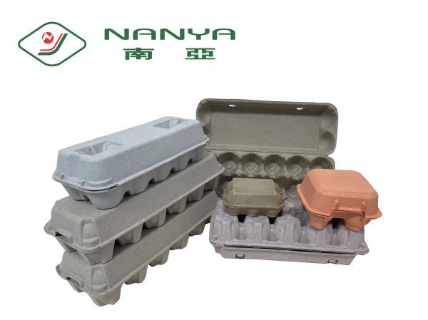 Recycling Paper Double Roller Egg Carton / Egg Tray Pulp Moulded Machine 1 Year Warranty