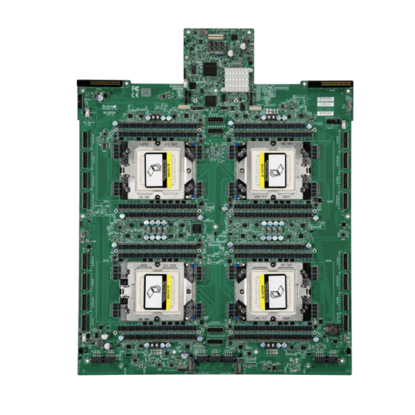 Supermicro GPU Server AS-2145GH-TNMR-LCC with Quad AMD Instinct MI300A APUs 8 Front NVMe Drive Bays and 2700W Titanium Power Supplies