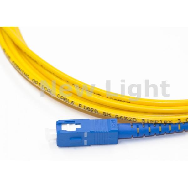 Гибкий провод стекловолокна потери высокого дохода/СК К кабелю заплаты волокна одиночного режима СК