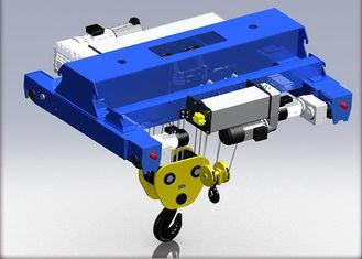Customized Electric Wire Rope Hoist Trolley Low Headroom Lifting Devices Easy Maintenance