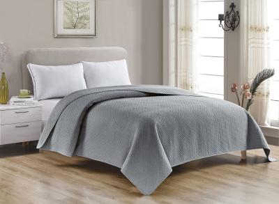 Soft Hypoallergenic Ultrasonic Quilt Spread King Size Comforter Sets For Cozy Home Decor