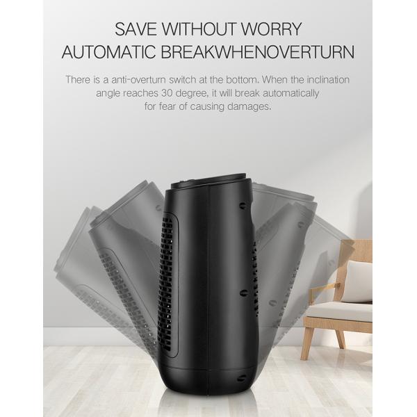 European American and Japanese Portable Desktop Heating Fan with PTC Heating Element