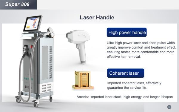 Permanent 808nm Diode Laser Hair Removal Machine Beauty Laser Machine