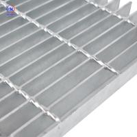 Industrial Steel Grating 30mm Bearing Bar Spacing 1000x1000mm Bright On Surface For Heavy Duty Applications