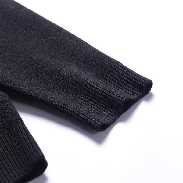 Slim Fit Mens Warm Winter Sweaters Zip Front , Mens Knitted Cardigan Jacket