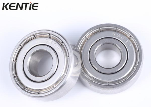 608ZZ Food Grade Stainless Steel Ball Bearings , Single Shielded Bearing Dustproof