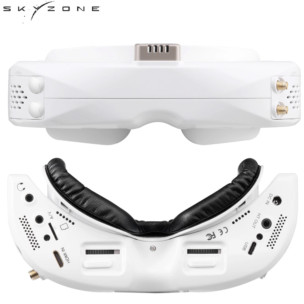 SKYZONE SKY04L V2 LCOS 1280*960 5.8G 48CH Steadyview Receiver DVR Build In Headtracker FOV39 2-6S FPV Glasses For RC Drones