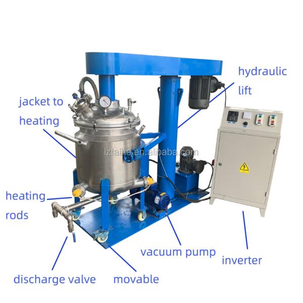 chemical liquid mixing machine industrial liquid mixer with heating jacket