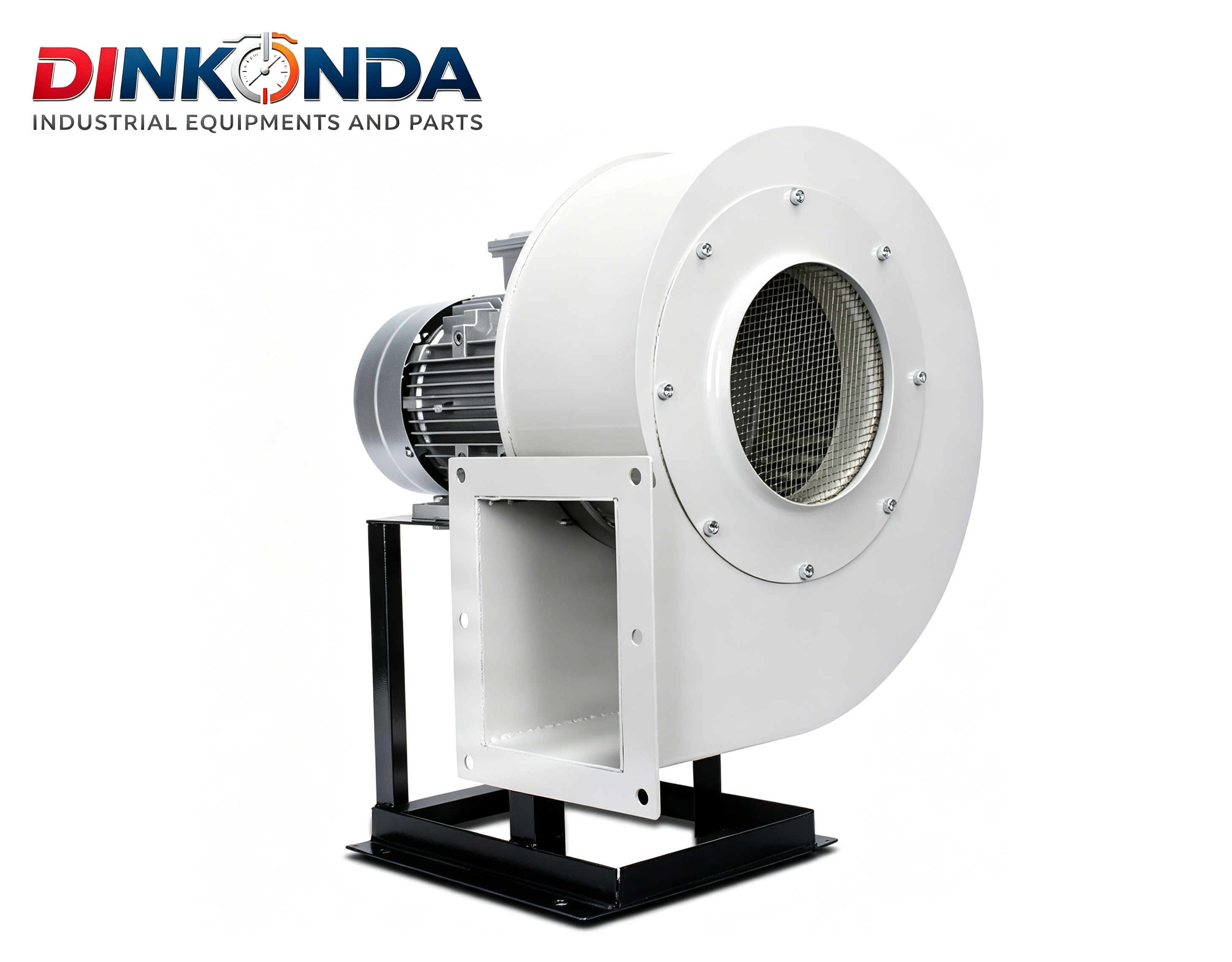 Multi Wing Centrifugal Exhaust Power Plant Fans Blower Smoke Dust Removal 230V