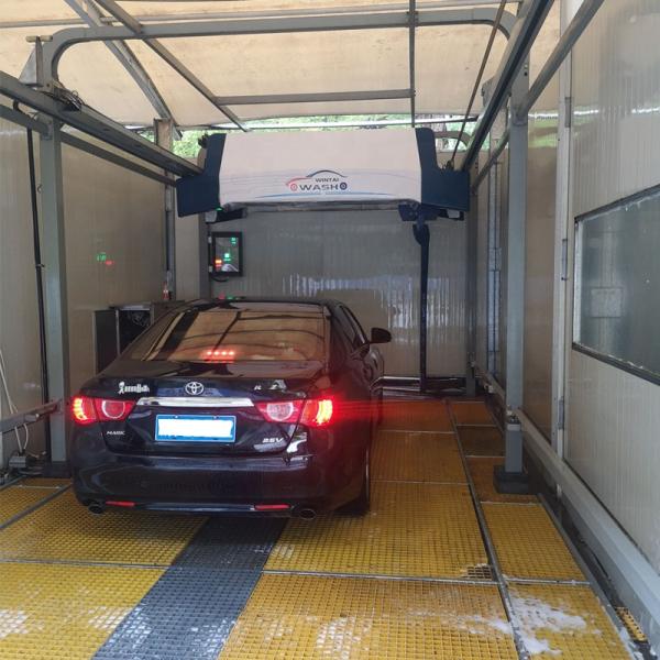 80-120 кг Смывающее давление T9 Бесприкосновная машина для стирки автомобилей с длиной рельса 8000 мм Безприкосновная автоматическая машина для стирки автомобилей