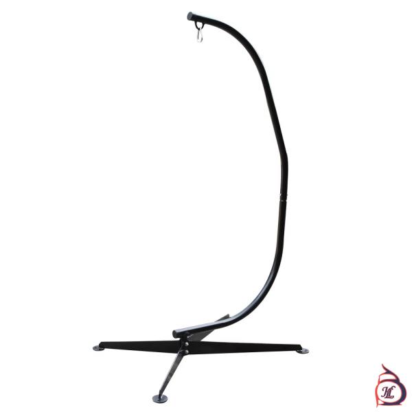 Modern  GOURD Outdoor Hammock Chair Stand With Luxury Padded Cushion Max Weight 330 Lbs