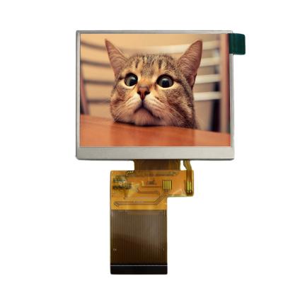 Industrial 3.5 Inch Wide Temperature LCD Display IPS 320x240 Resolution