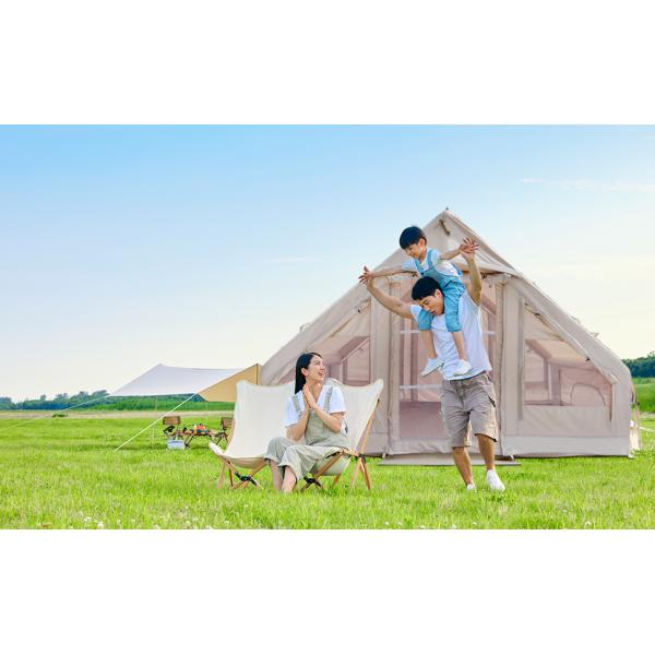 Air Tent, Inflatable Glamping Tent with Pump, Inflatable House Tent, Easy Setup Waterproof Outdoor Oxford Tents