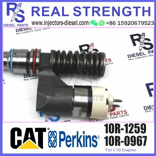 Common Rail Excavator Fuel Injector 10R-1258 10R-1259 For CAT C10 C12 Engine Injector 10R-1258 10R-1259