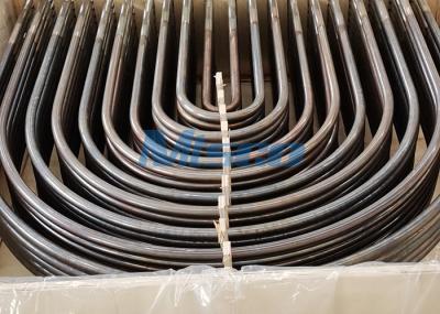 Tubo sem emenda de aço inoxidável do permutador de calor do tubo de ASTM A213 U para a embarcação de pressão