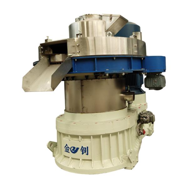 Customizable Alloy Steel / Stainless Steel Wood Pellet Machine For 6-10mm Pellet Hole Diameter Production