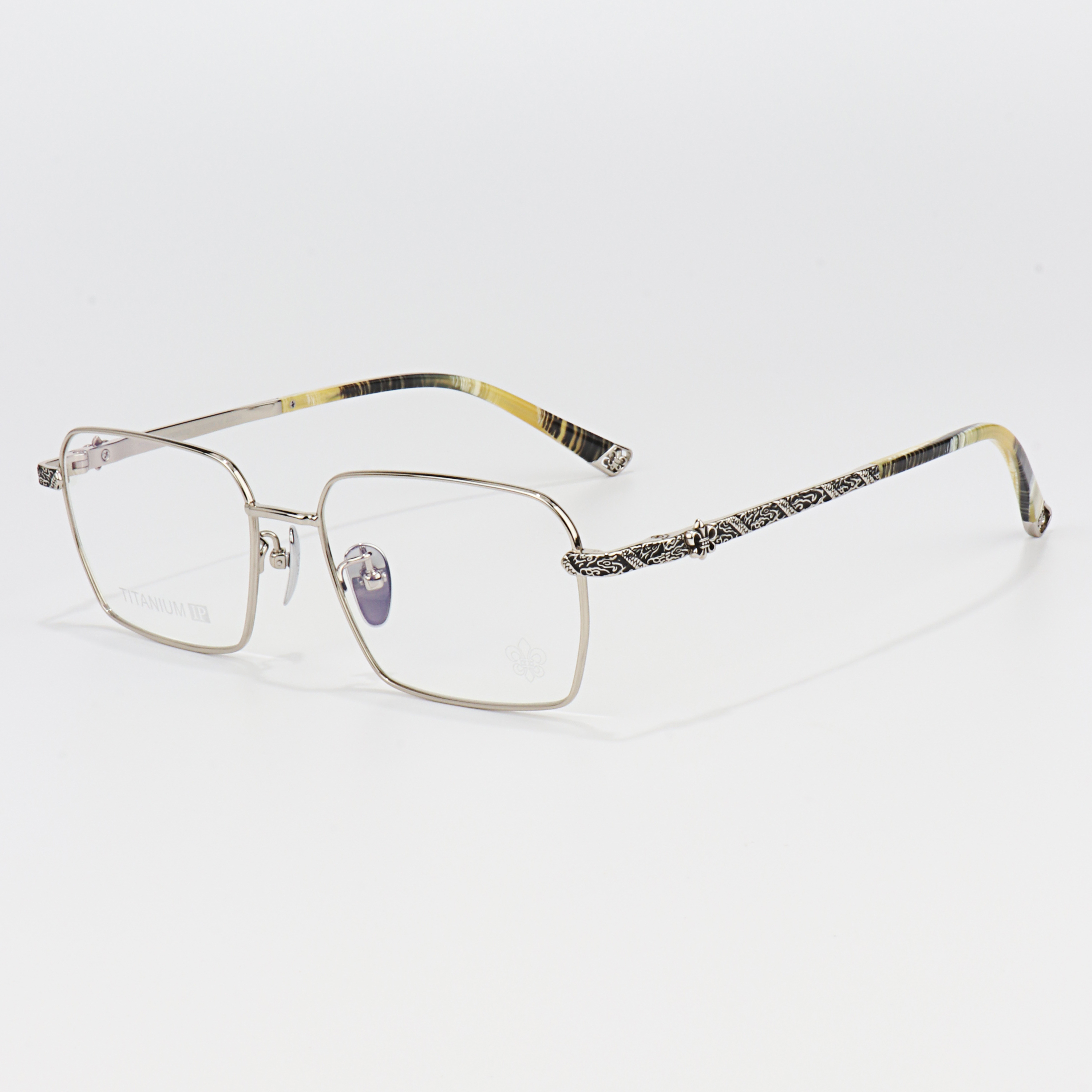 Korean Style Anti Radiation Men Retro Anti Blue Light Reading Prescription Multi Focus Unbreakable Luxury Brand  Glasses Holder