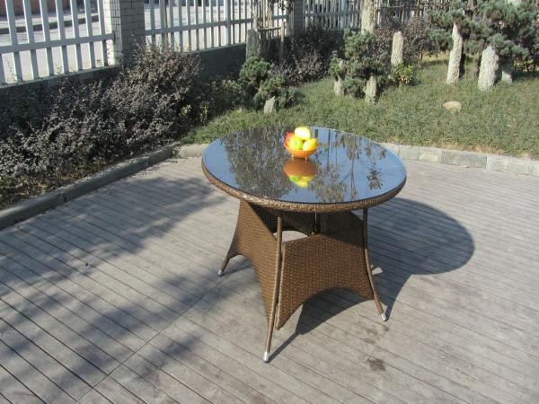  5pcs KD rattan dining set     