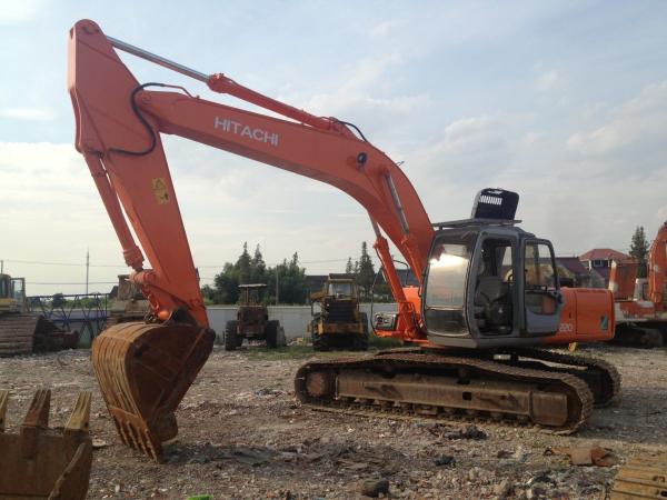                  Hitachi Hydraulic Excavator Ex220on Sale, Used 22 Ton Crawler Digger Hitachi Ex220 Ex200 Zx200 Zx240 with 18 Meters Long Reach Boom on Sale.             