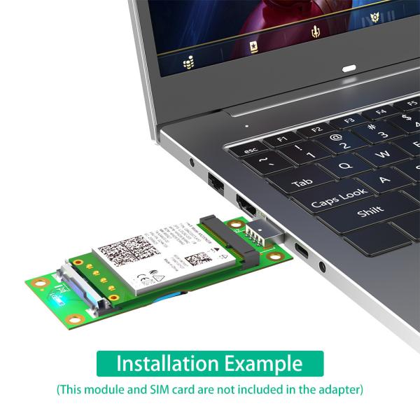 Mini PCI-E to USB Adapter With SIM card Slot for 3G/4G/ WWAN/LTE Module