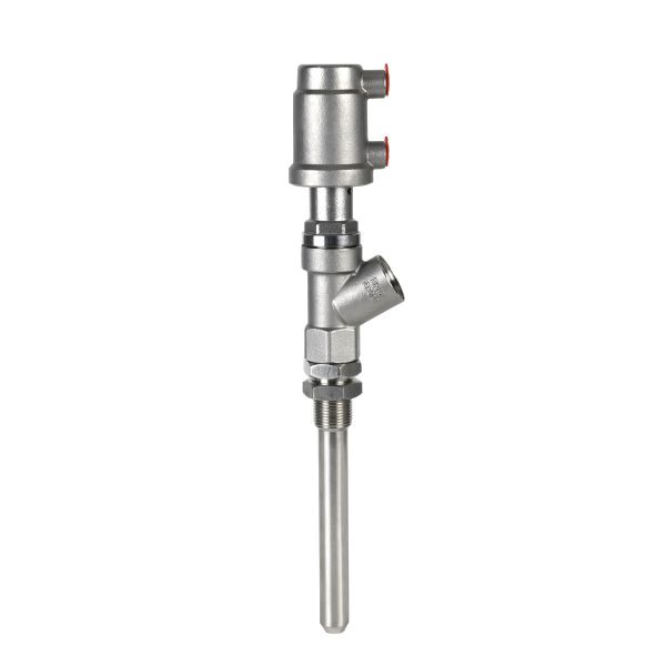 DN15 Pneumatic Angle Stainless Steel Beverage Filling Valve Extended Rod Anti-Drip for Water Oil Control General Application