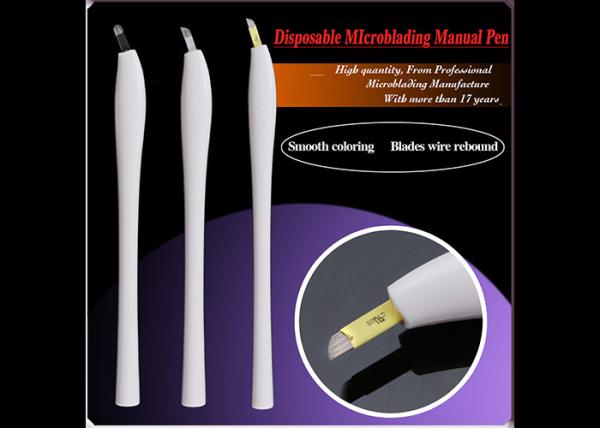 Disposable Microblading Plastic Manual Tattoo Pen for Eyebrow Eo Gas Sterilized