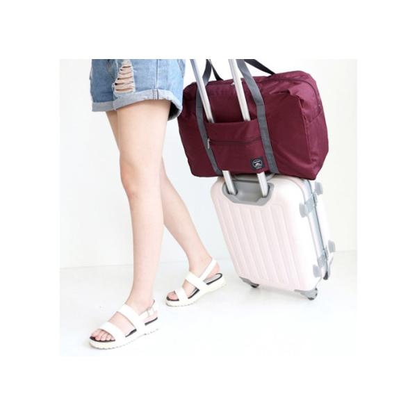 Waterproof Canvas Tote Bags 290D Polyester Portable For Folding Carry Bag