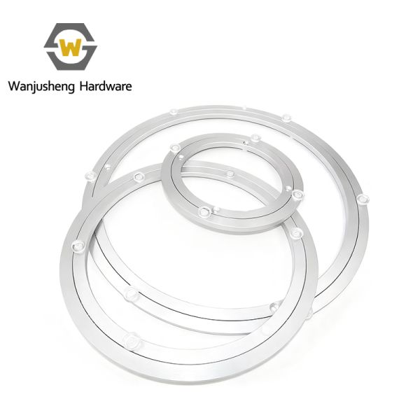 Aluminum Alloy Table Turntable Base Round Table Turntable Base Table Bearing Furniture Tabletop Round Table Turntable