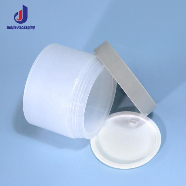Double Wall PP 100g 3.38oz Cosmetic Jars for Body Butter Jars Cream Material Face Mask Hair Oil Packaging Containers