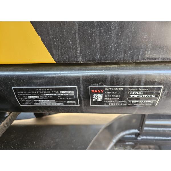 Sy215c PRO Second Hand Excavator Machine Large  21 Ton Excavator