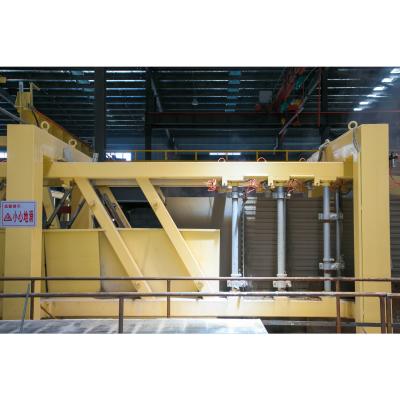 máquina de corte 50000m3 horizontal para a linha de bloco de AAC