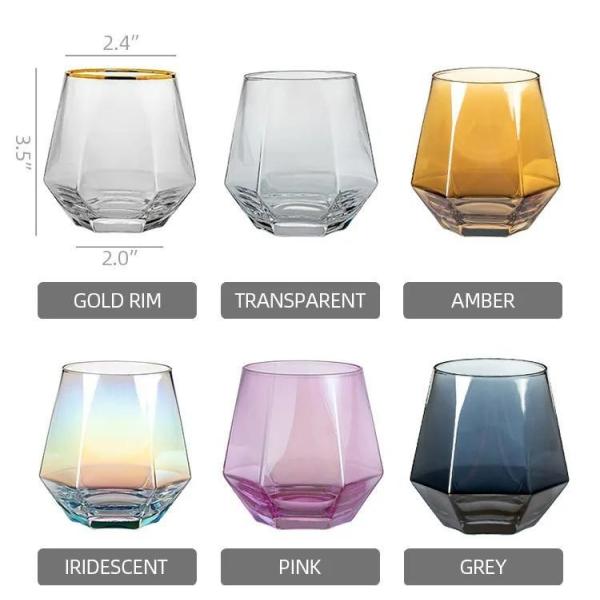 10 унций круглое старомодное стекло Lowball Bar Tumblers Виски стакан